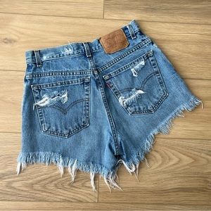 Thrifted Vintage Levi Shorts